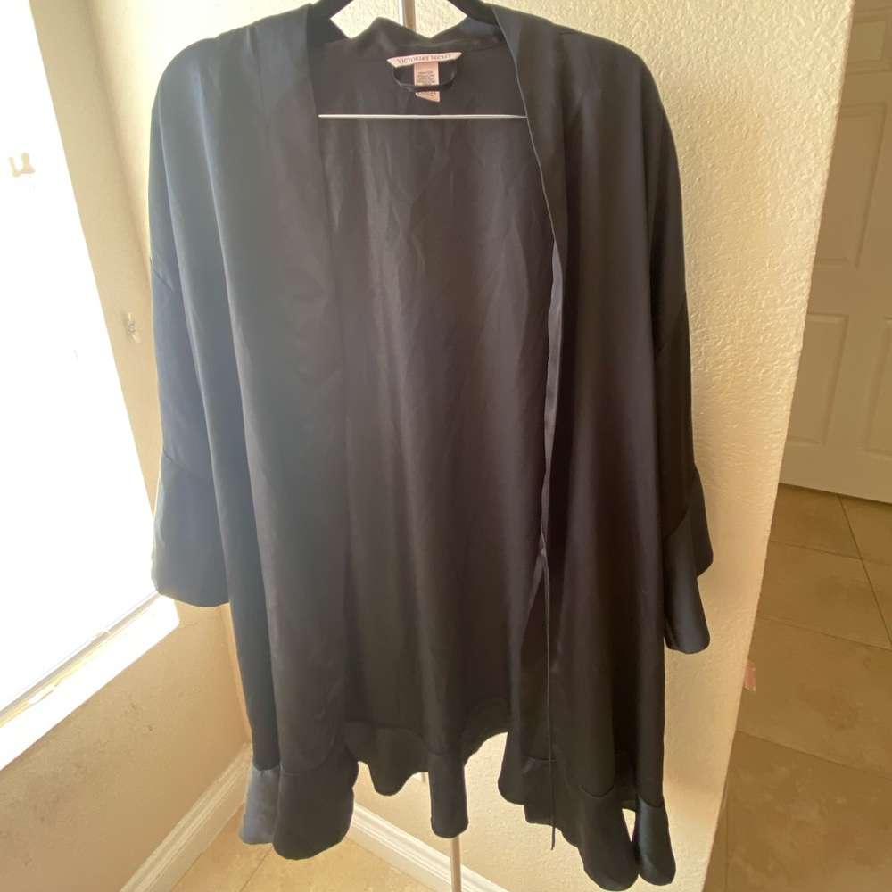 Victoria Secret Lingerie Robe black